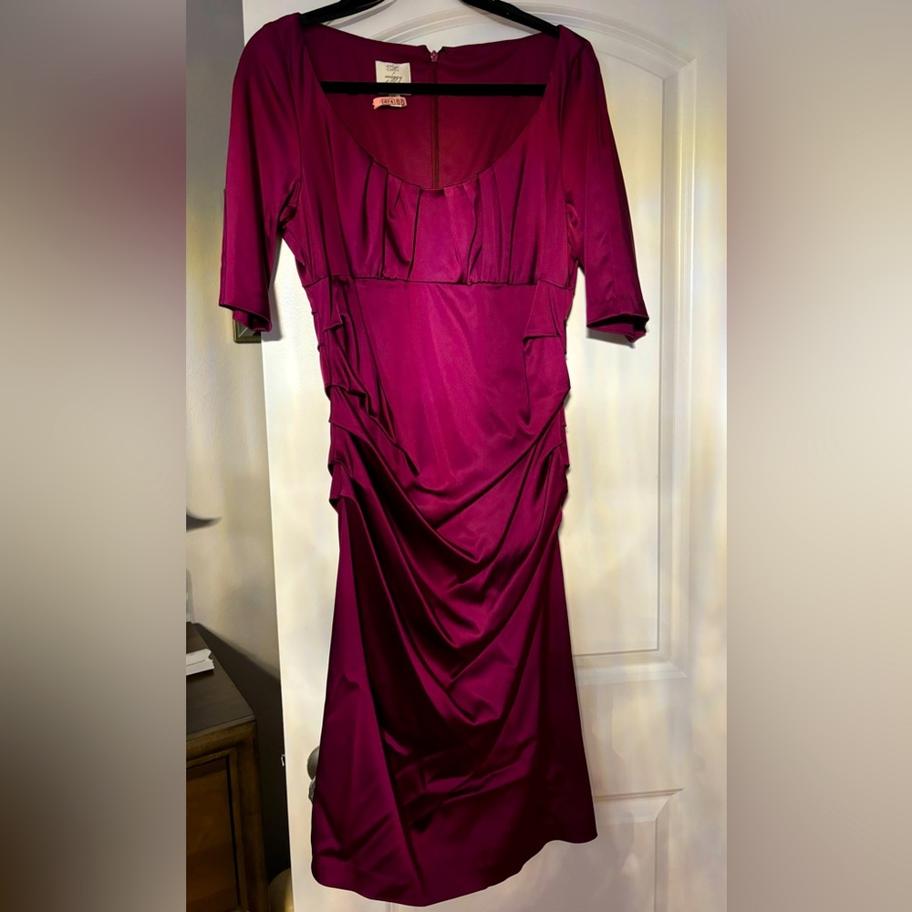 Burgundy Women’s Dress